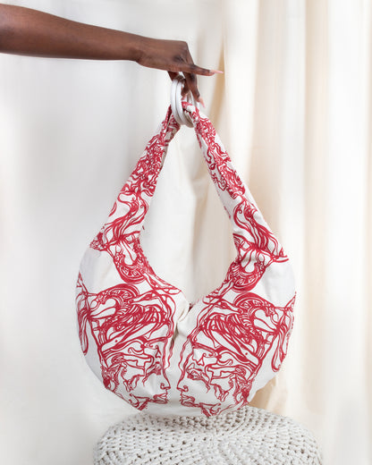 Balu Print Hobo Bag