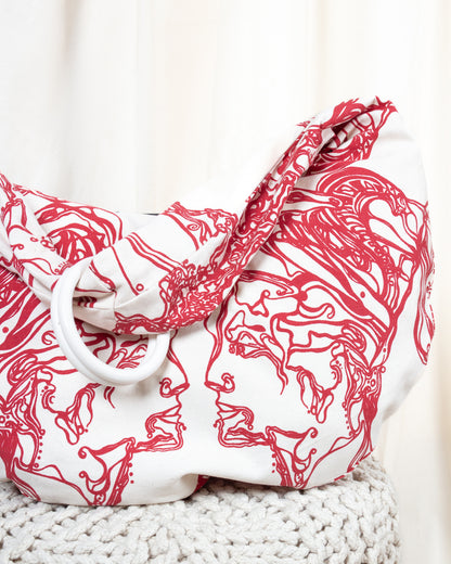 Balu Print Hobo Bag