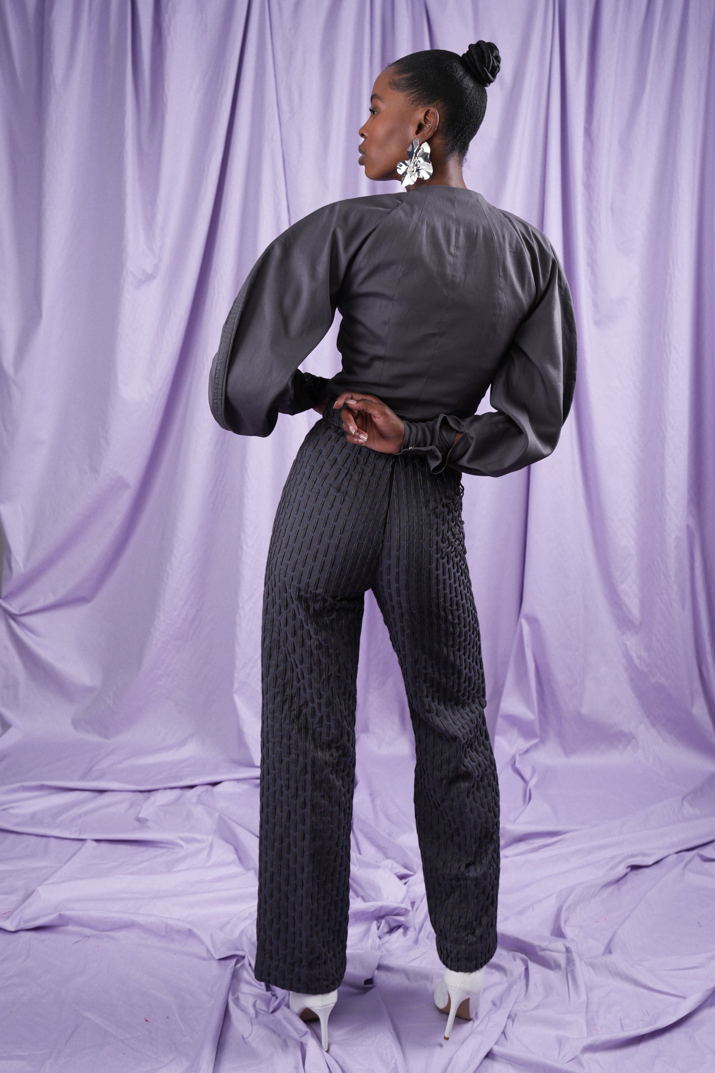 Embroidered Trouser (ML118)