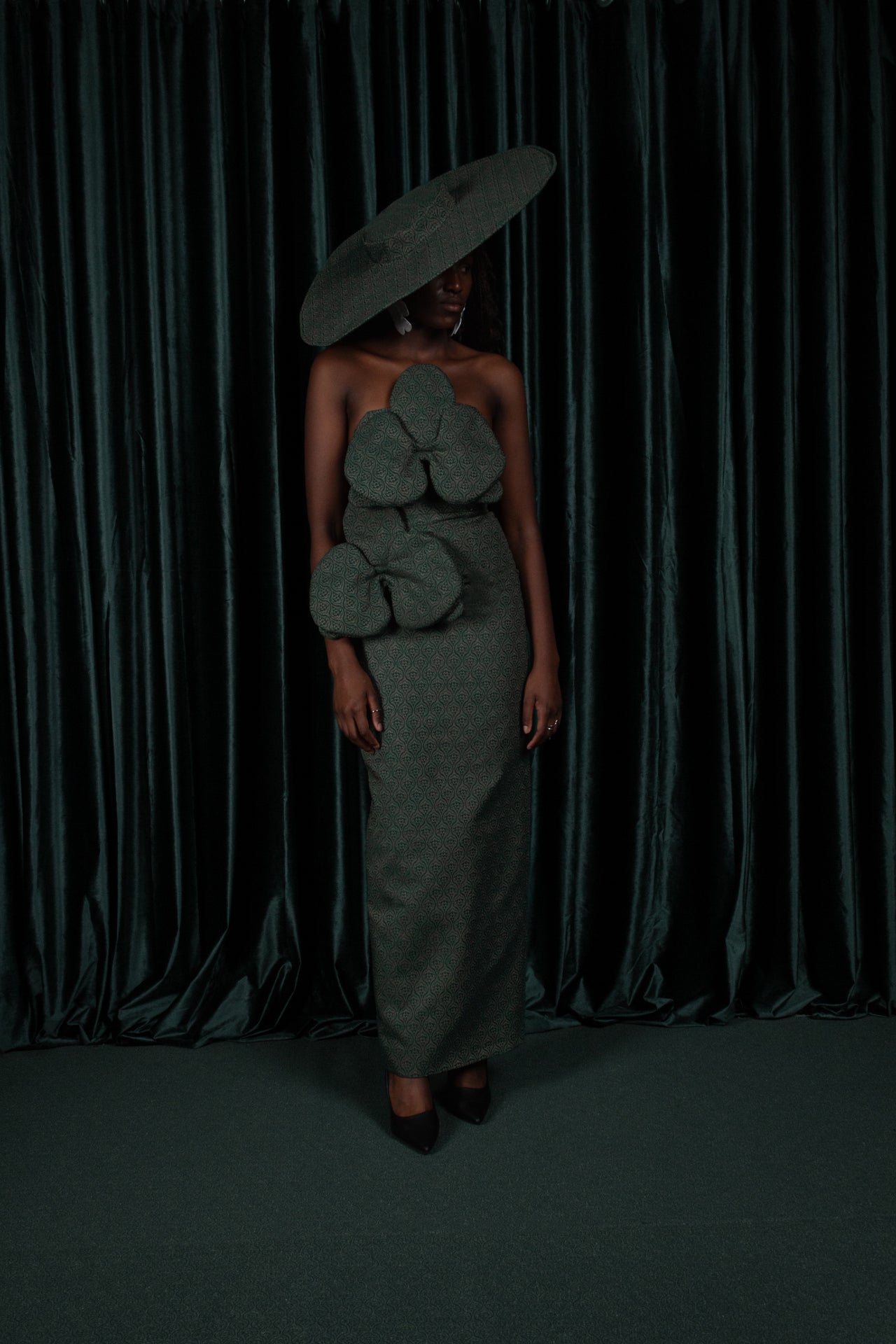 Damask Orchid Skirt (ML179)