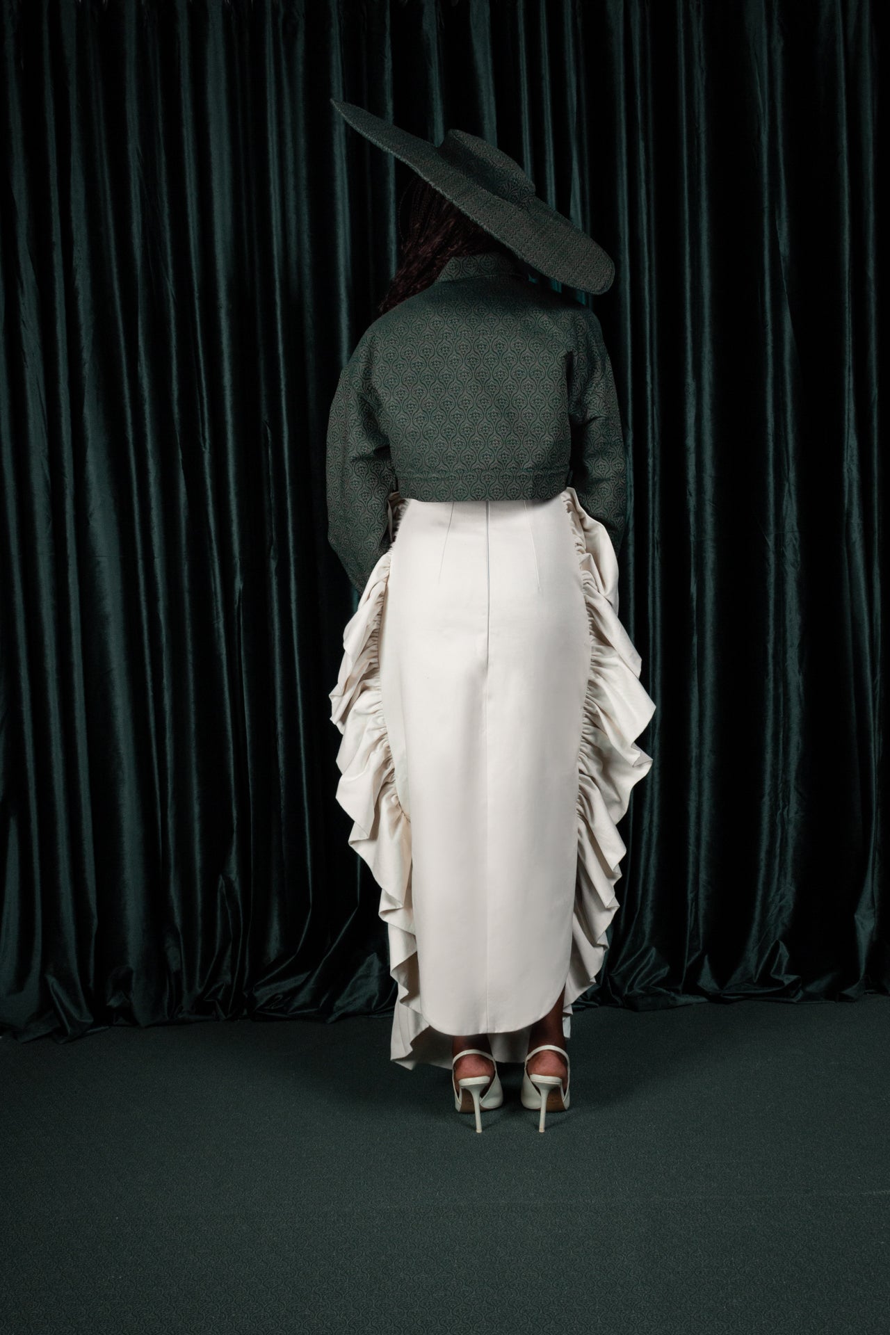 Damask Trucker Jacket (ML186)