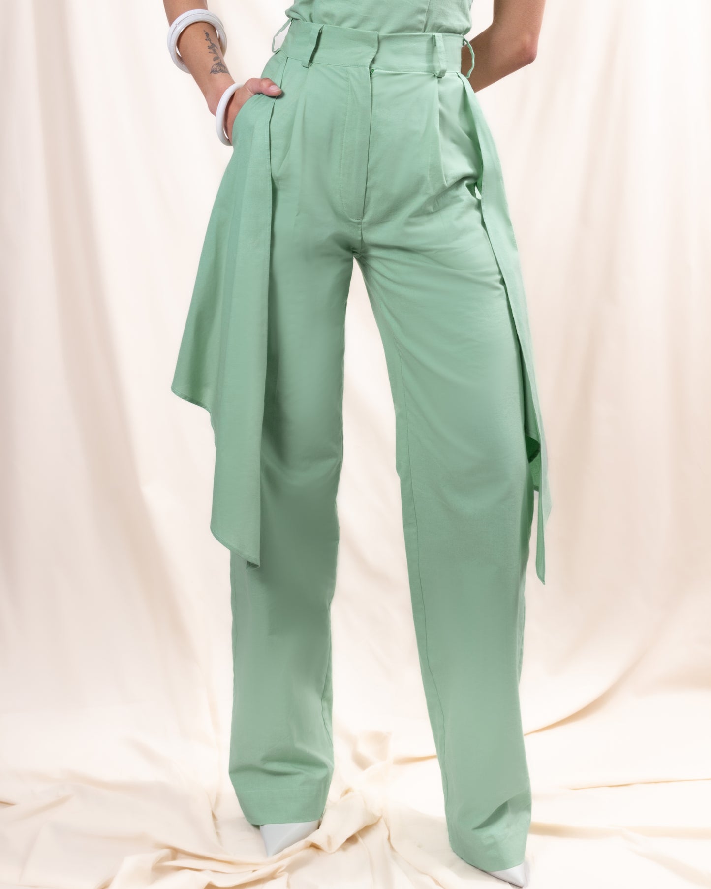 Drape Detail Trouser (ML135)