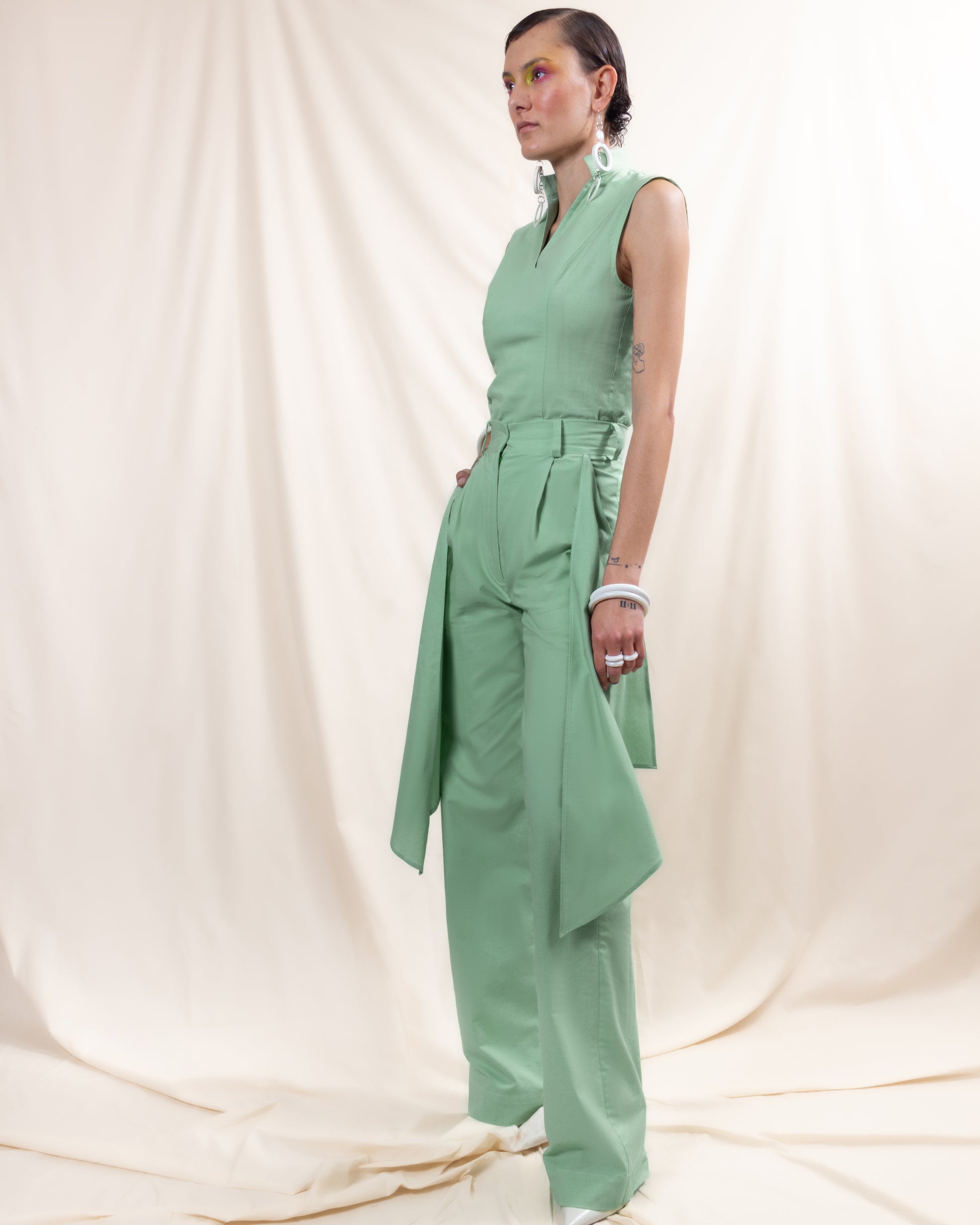 Drape Detail Trouser (ML135)