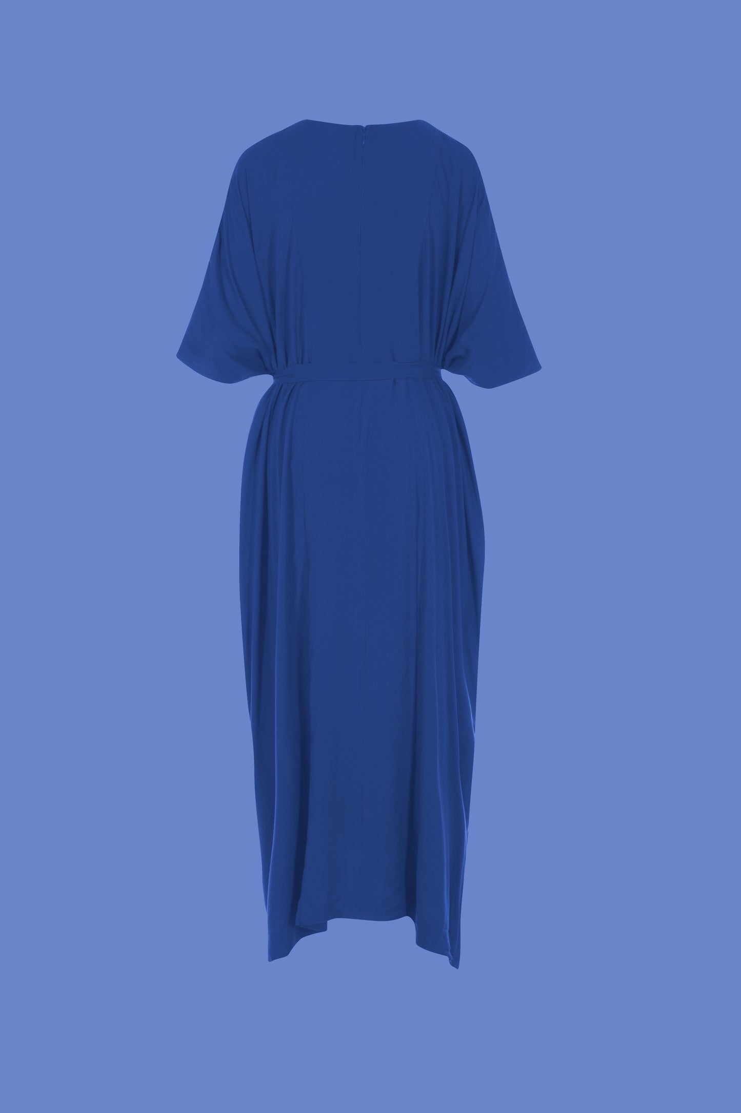 Maxi Flare Panel Dress (ML22 Fuschia)
