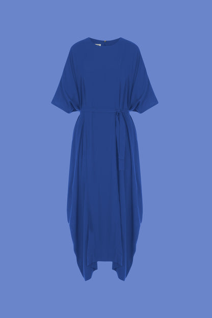 Maxi Flare Panel Dress (ML22 Cobalt)