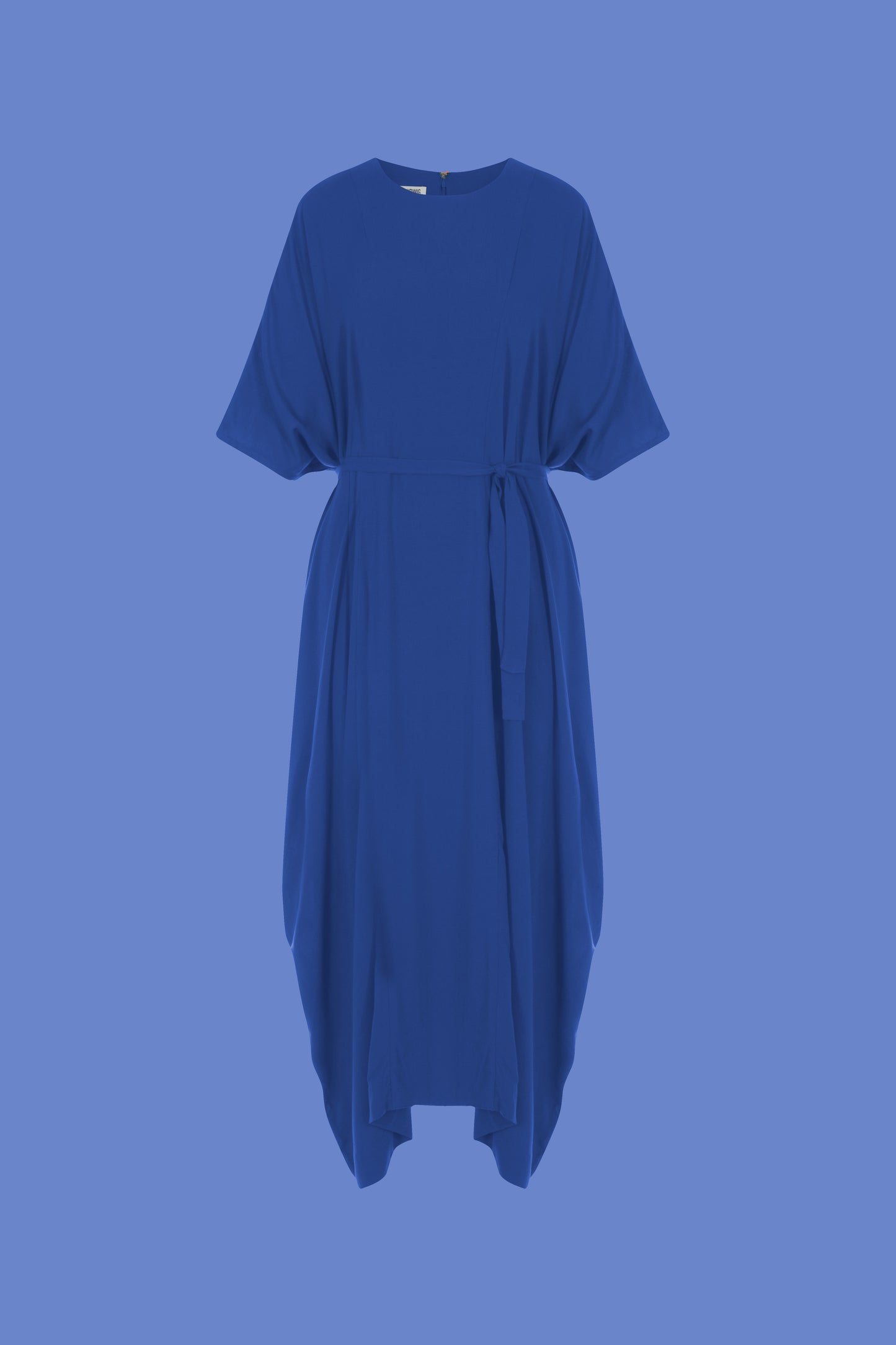Maxi Flare Panel Dress (ML22 Fuschia)