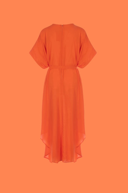Fishtail Dress (ML66 Orange)