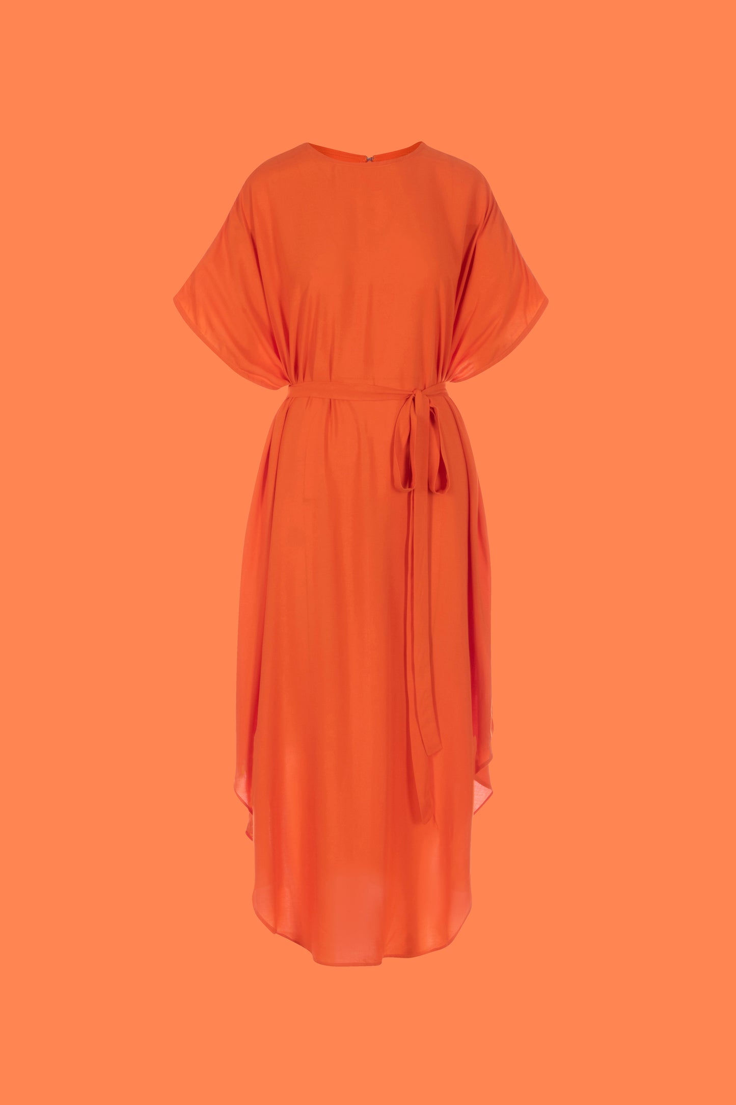 Fishtail Dress (ML66 Orange)