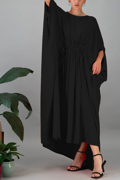 Double Drawstring Evening Dress (ML80 Black)