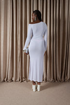 Mesh Gathered Dress (ML189)