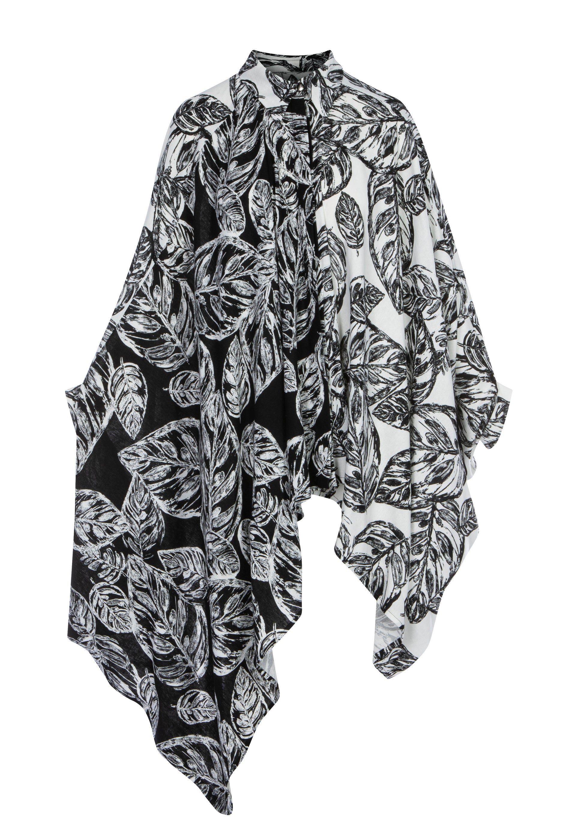 Zero Waste Botanical Print Shirt (ML31)