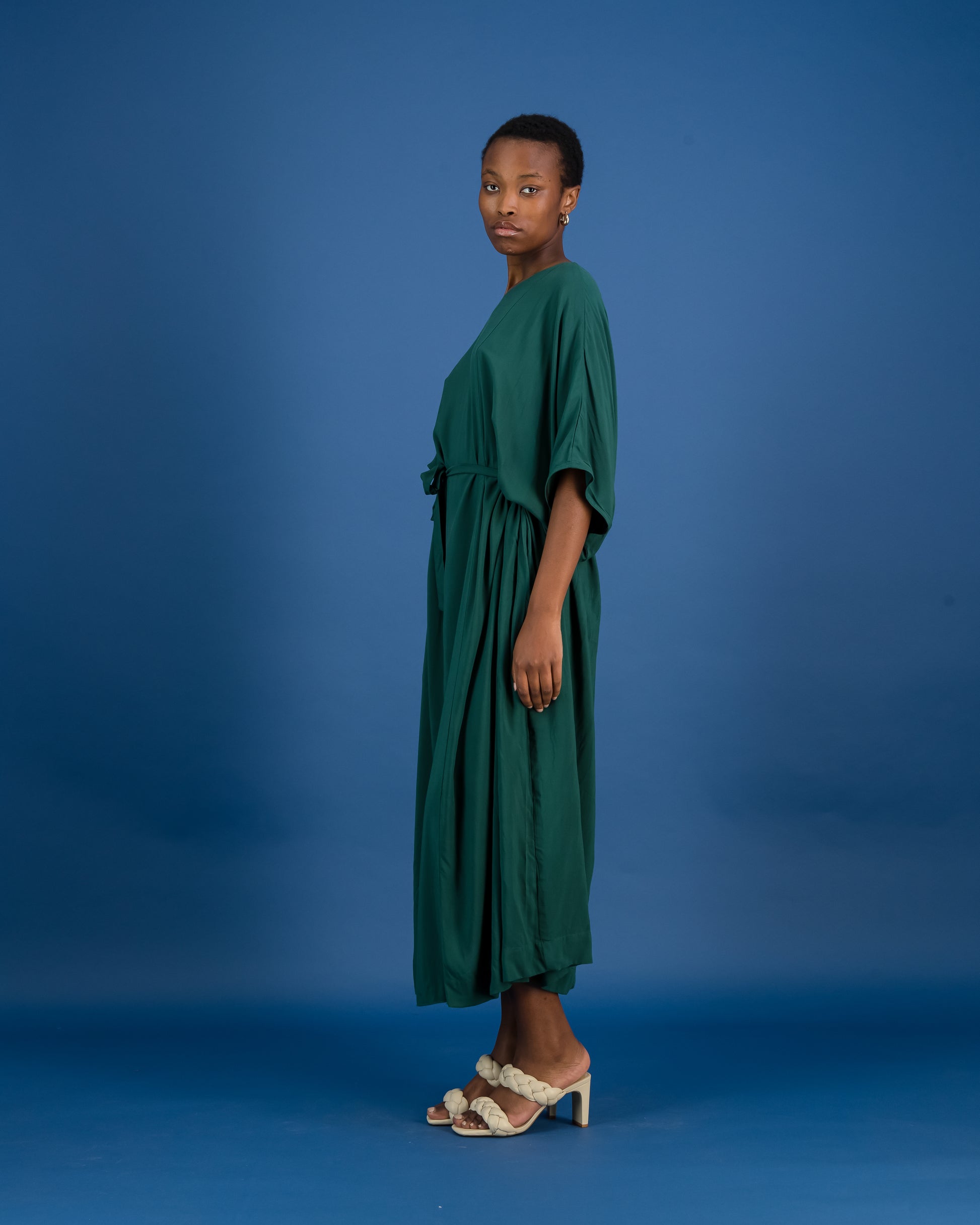 Maxi Flare Panel Dress (ML22)