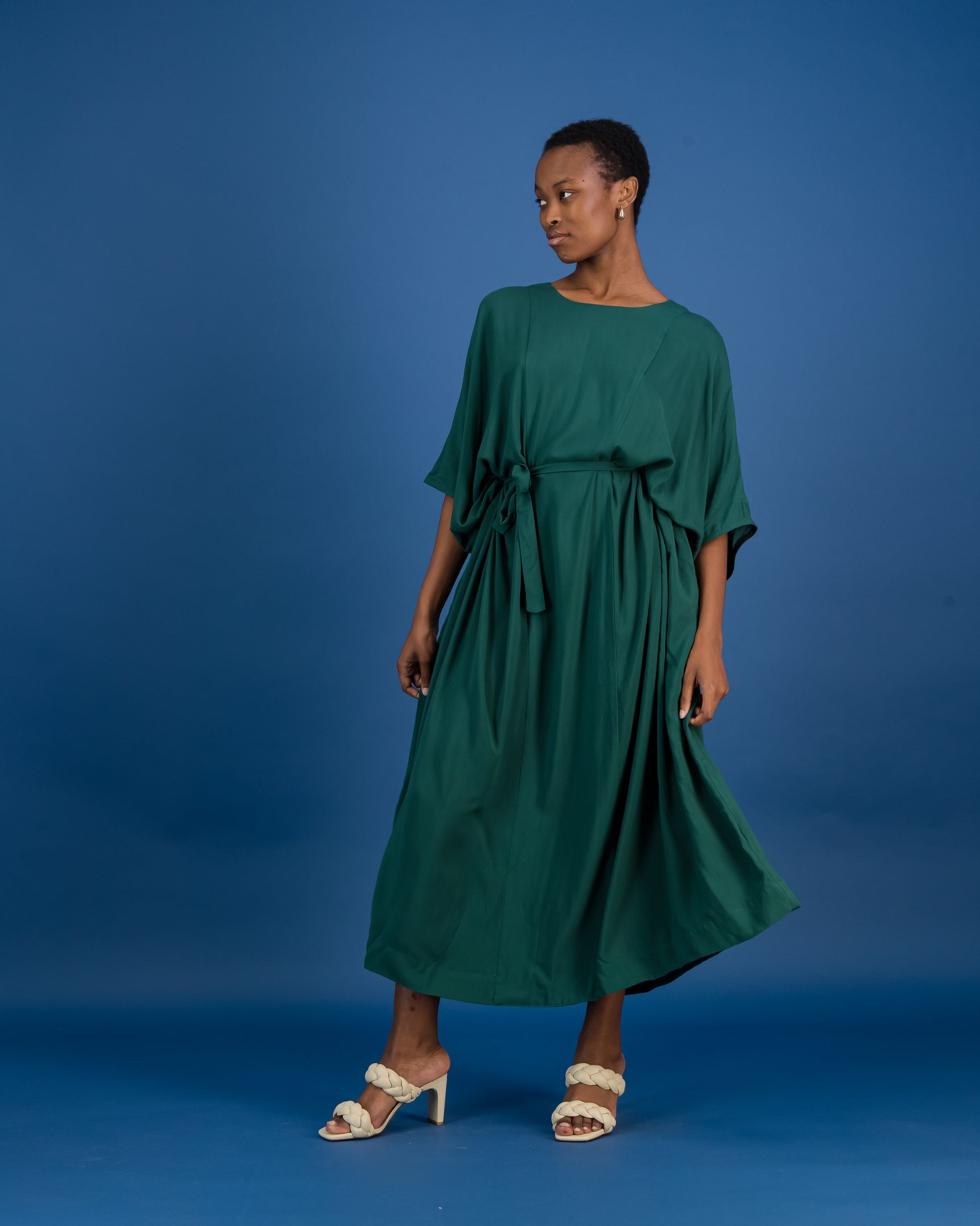 Maxi Flare Panel Dress (ML22)