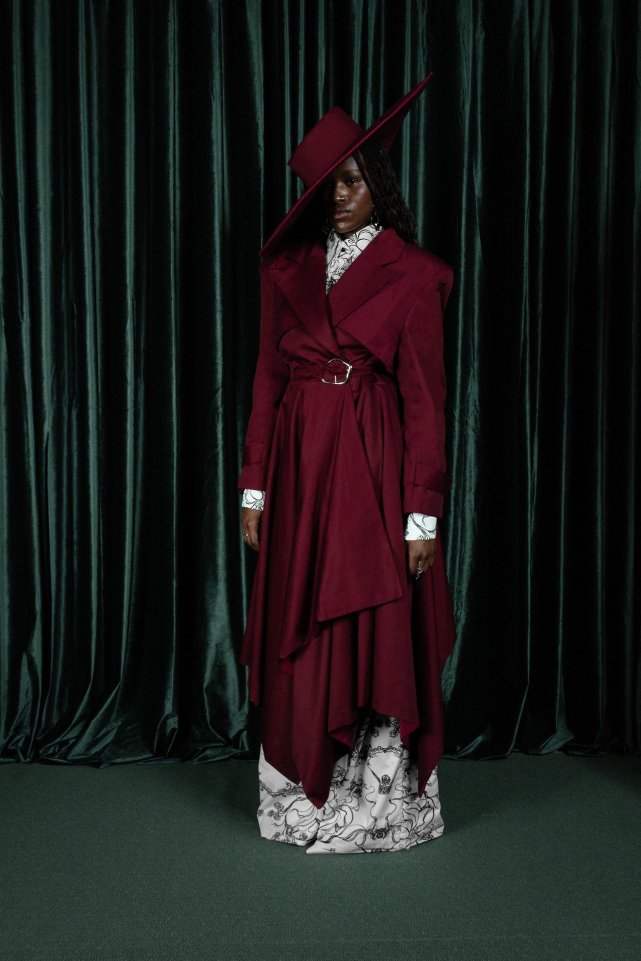 Sepal Trench Coat (ML160)