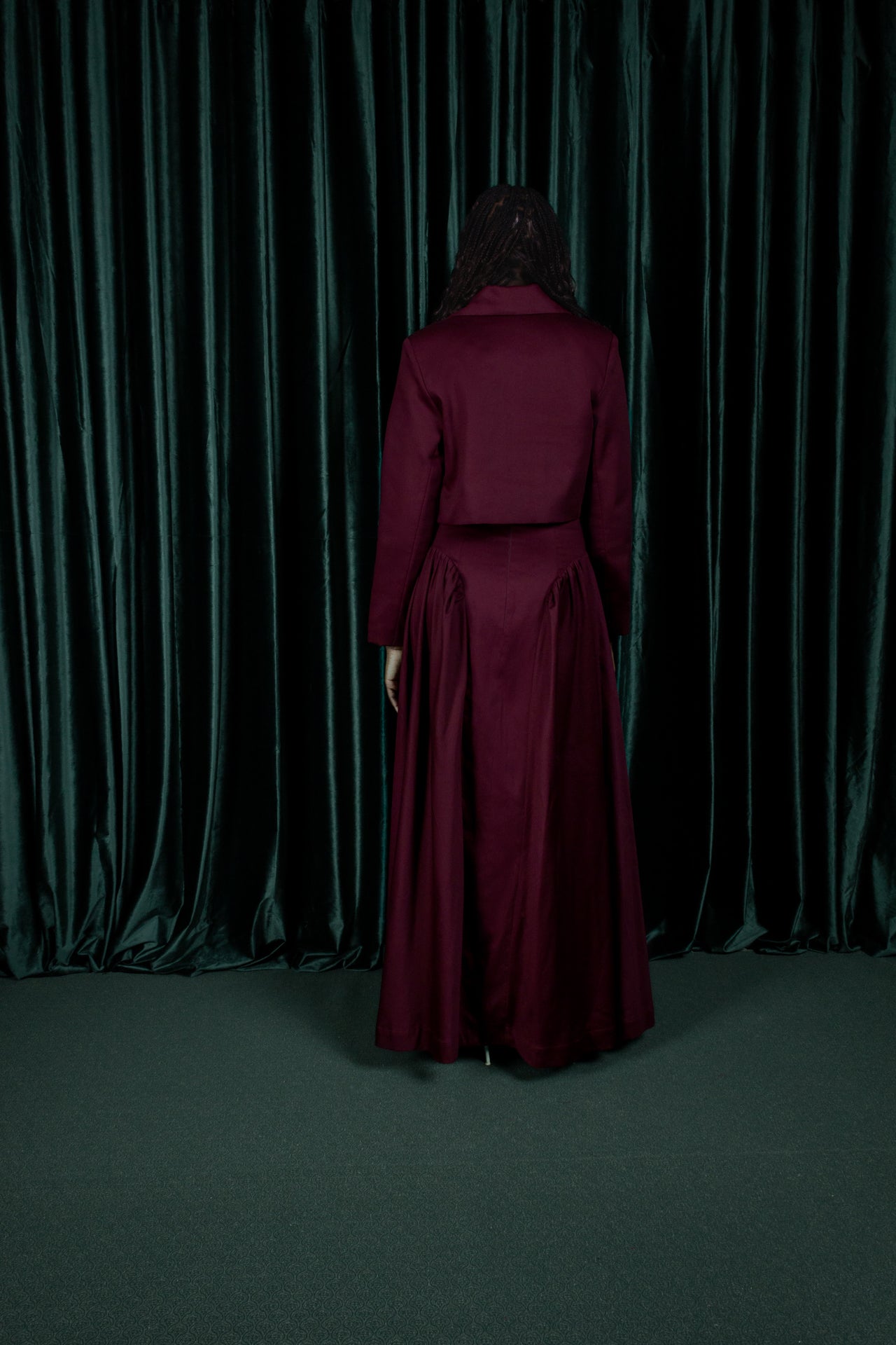 Sepal Crop Blazer (ML155)