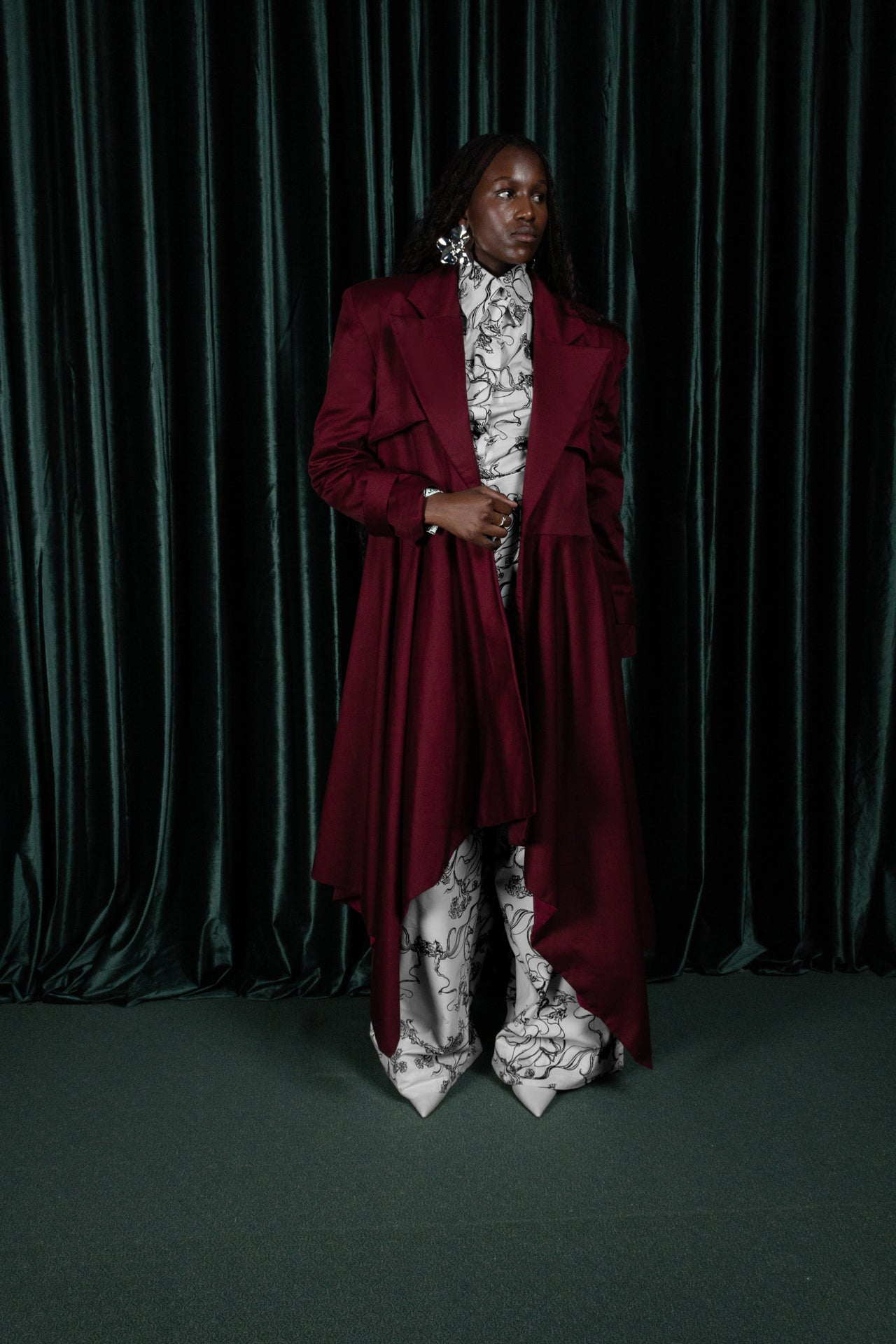 Sepal Trench Coat (ML160)