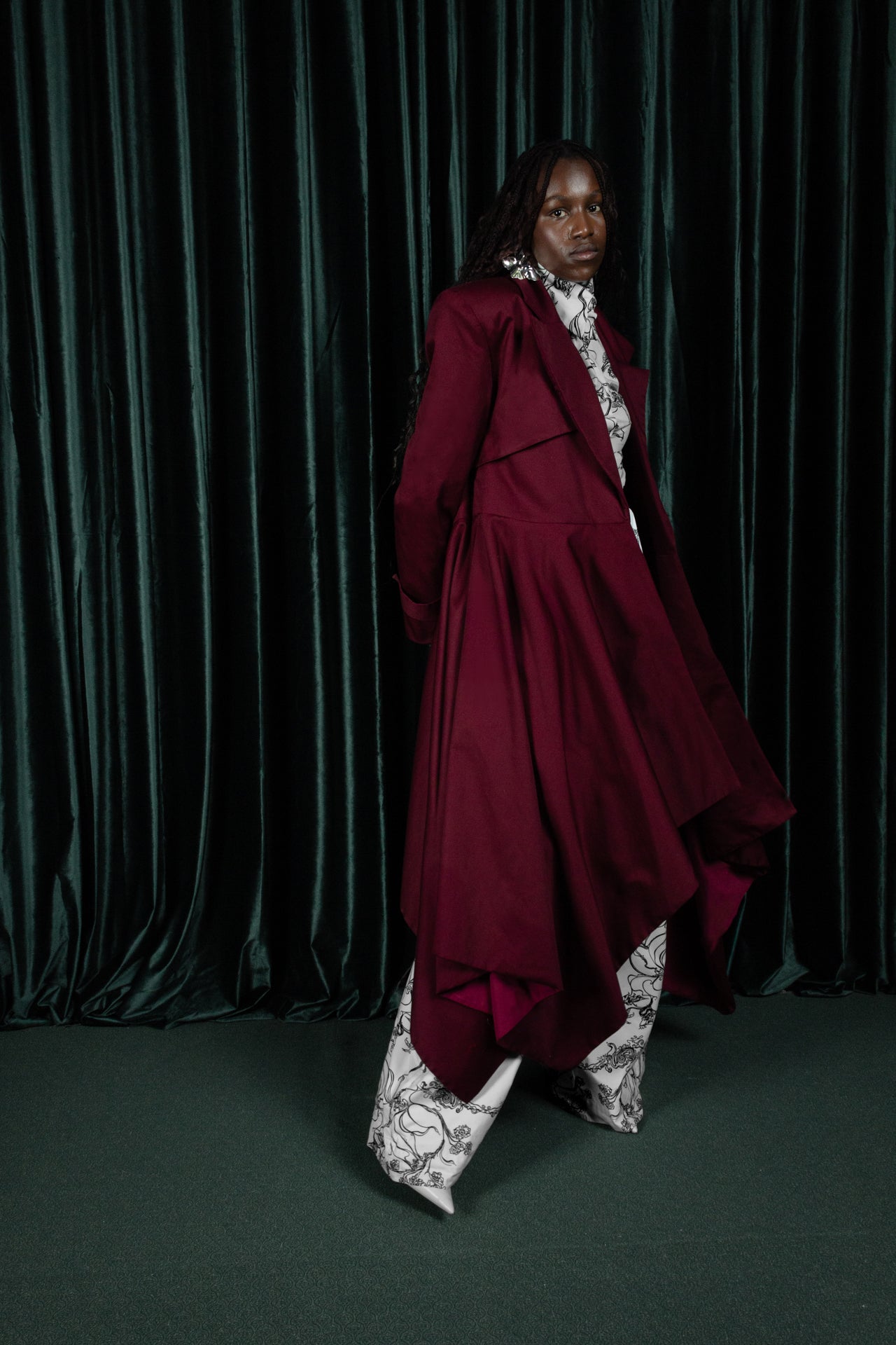 Sepal Trench Coat (ML160)