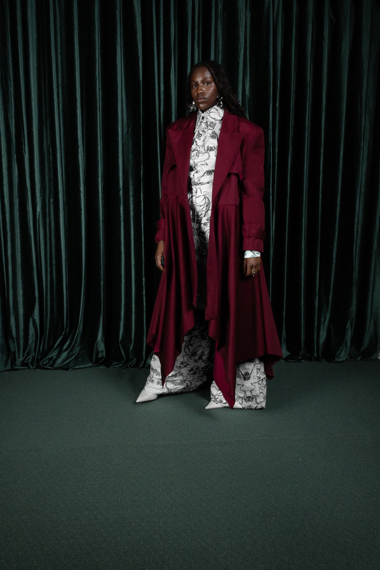 Sepal Trench Coat (ML160)