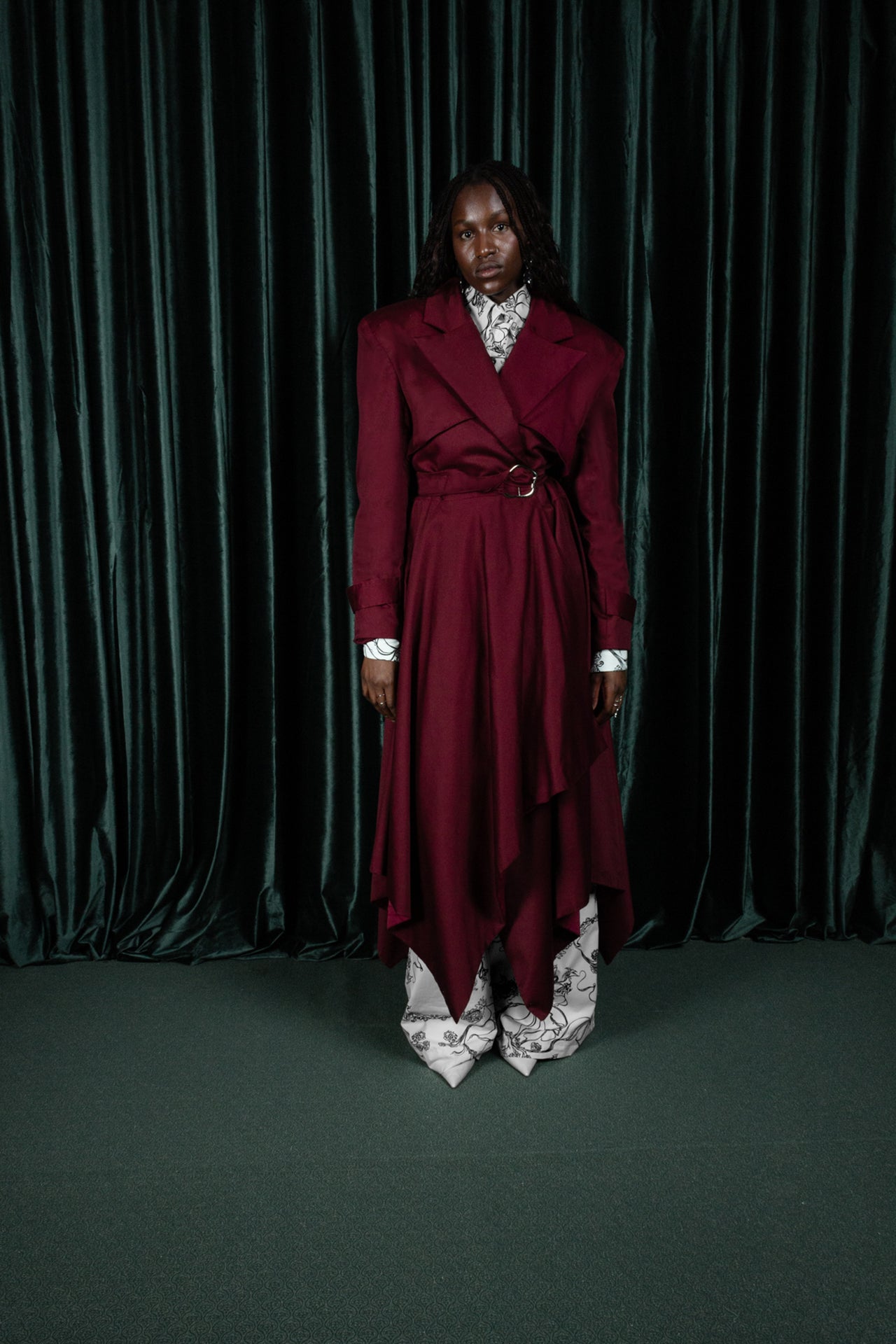 Sepal Trench Coat (ML160)