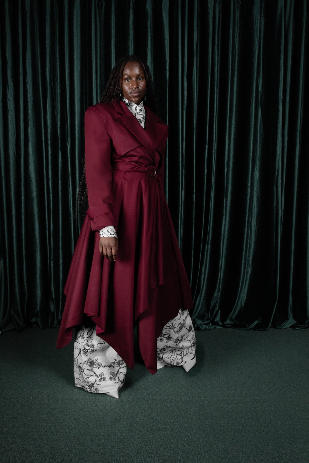 Sepal Trench Coat (ML160)