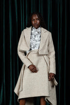 Tweed Calyx Wrap Skirt (ML167)
