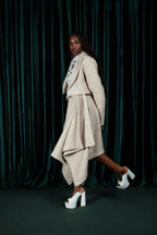 Tweed Calyx Wrap Skirt (ML167)