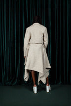 Tweed Calyx Wrap Skirt (ML167)