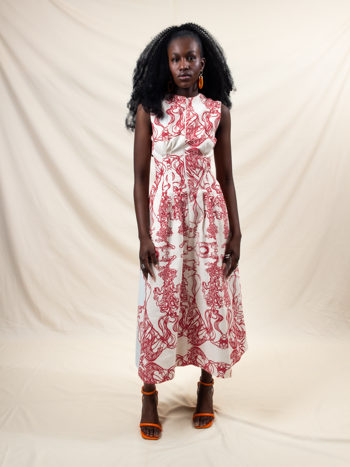 Printed Utility Dress (ML15)