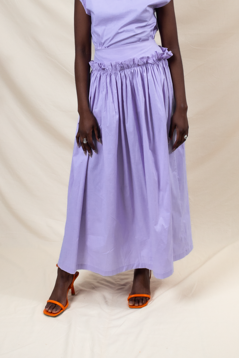 Flutter Skirt (ML91 Lilac)
