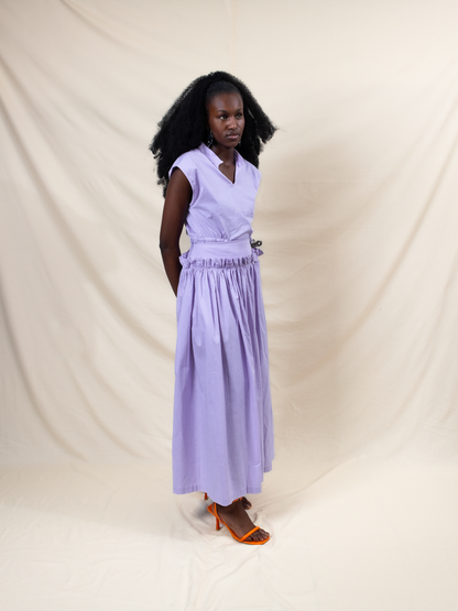 Flutter Skirt (ML91 Lilac)