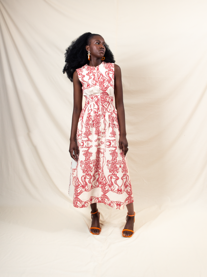 Printed Utility Dress (ML15)