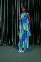 Water Lilly Peplum Top (ML162)
