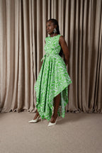 Zebra Handkerchief Dress (ML200)