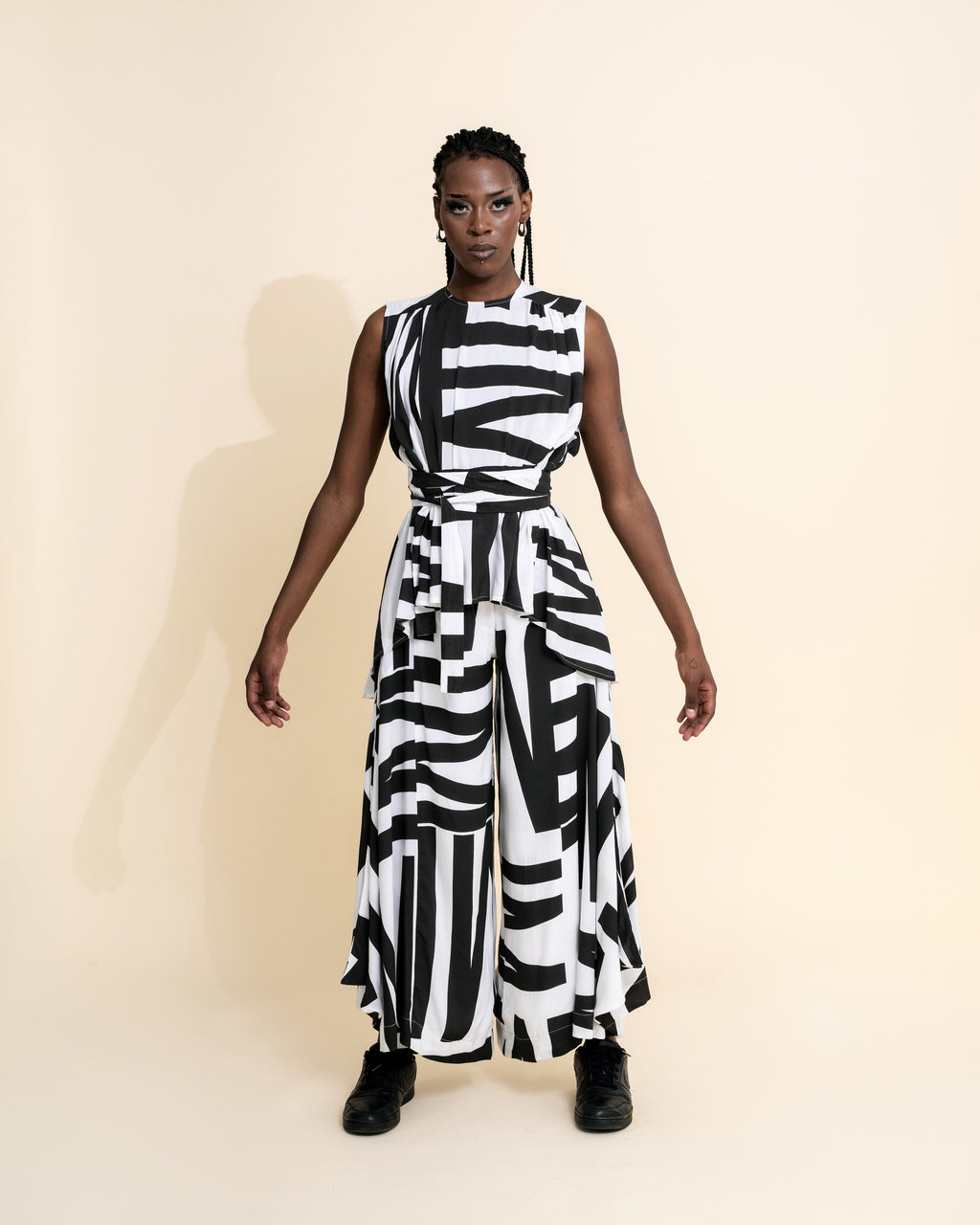 Printed Drape Trouser (ML21P)