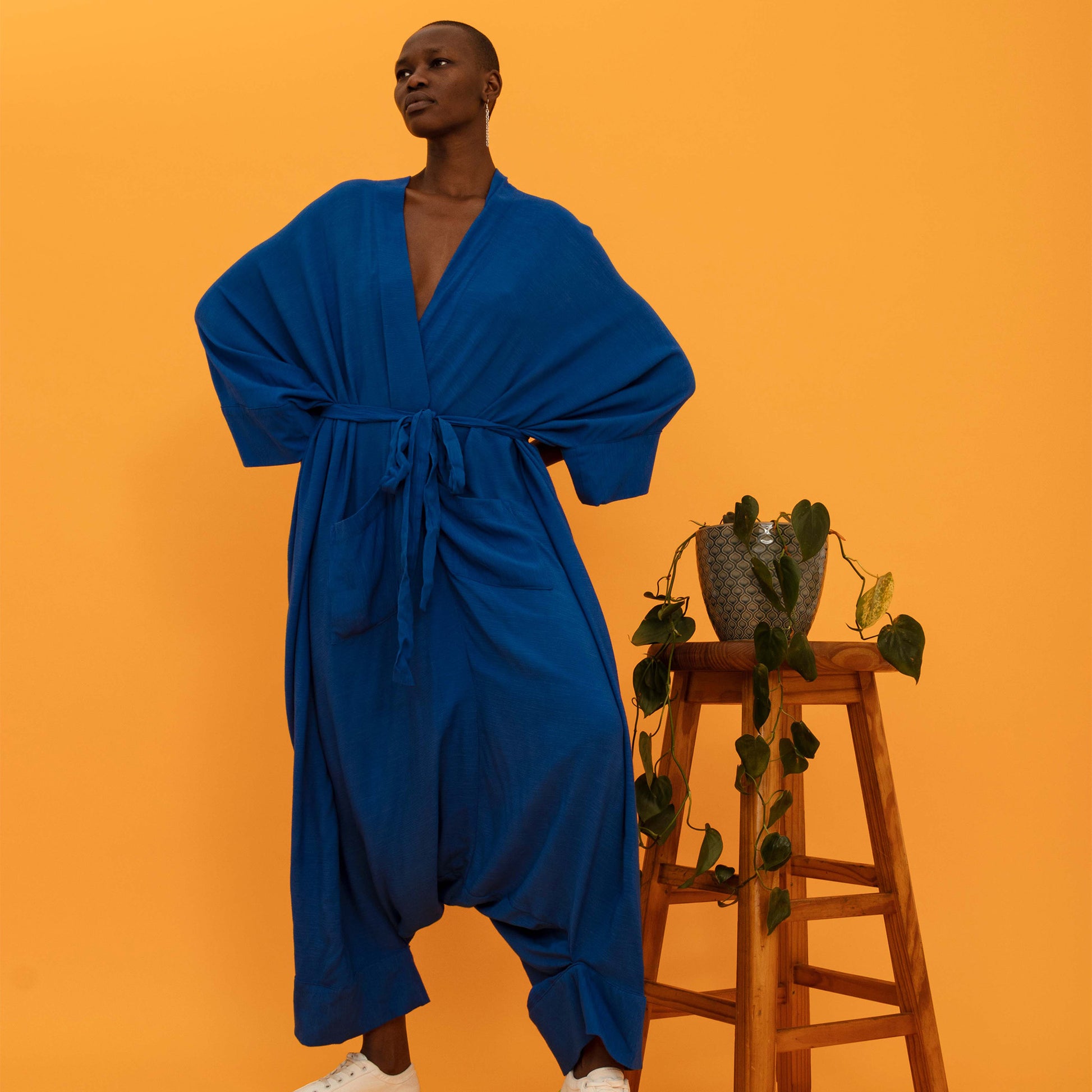 Zero Waste Jumpsuit Invisible Zip  (ML25)