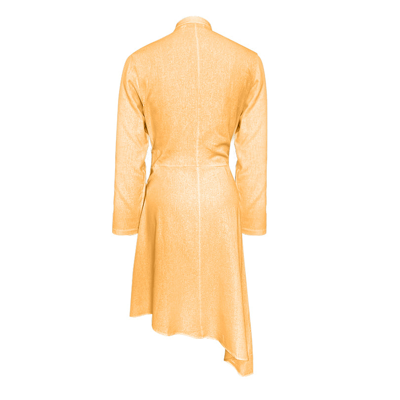 Gathered Waist Dress (ML68 Plain Colours)