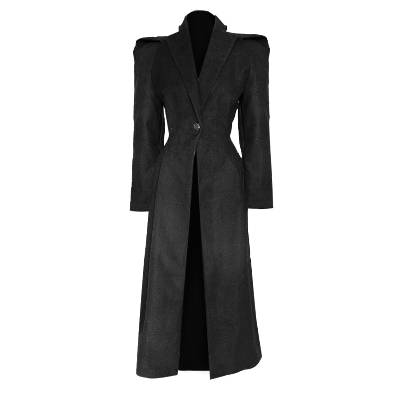 draped sleeve coat (ml75)
