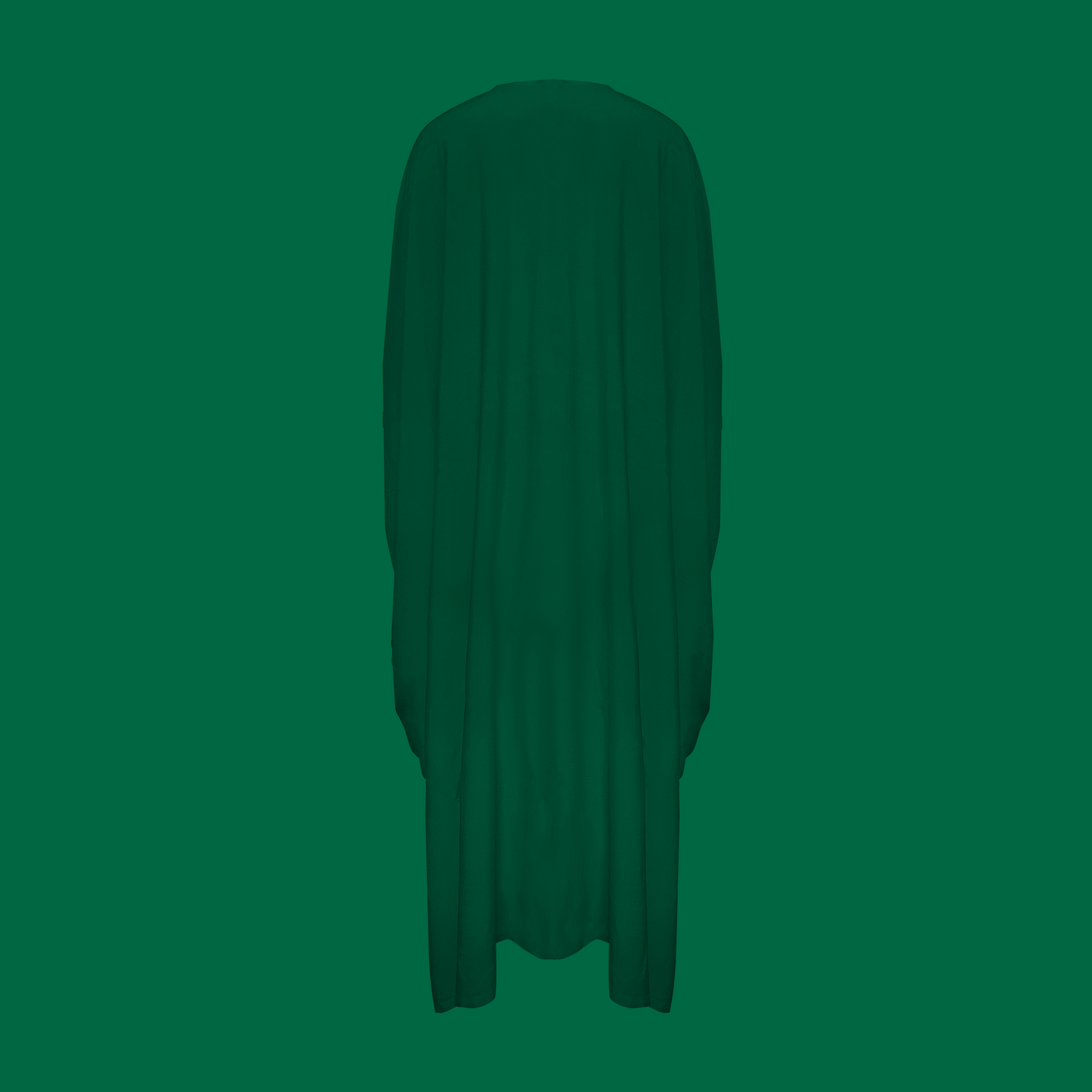 Double Drawstring Evening Dress (ML80 Emerald Green)