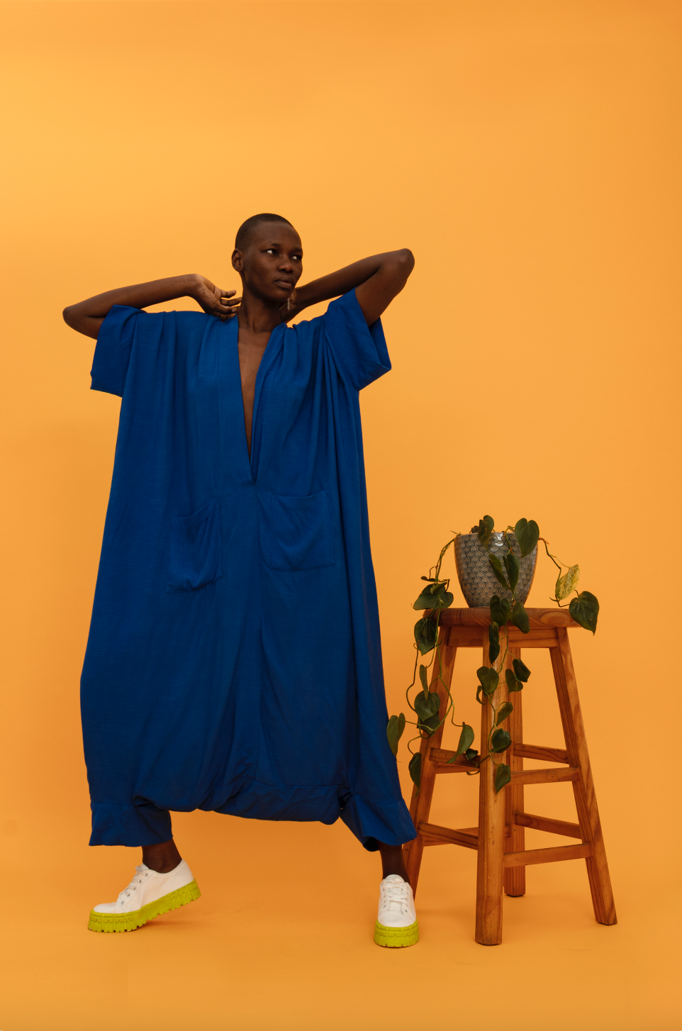 zero waste jumpsuit (ml33 plain colours)